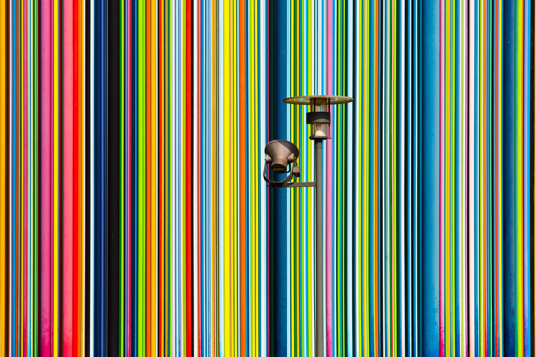 Colour photo of a door with a handle